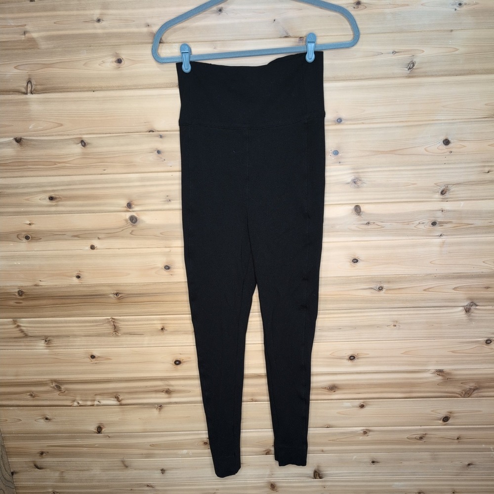 MM LaFleur Stella Leggings Black High Waisted Ponte Knit Pants STE1BLK Size 4